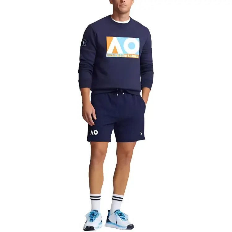 Polo Ralph Lauren Australian Open Fleece Sweatshirt Sweatshirt Men's Blue-1