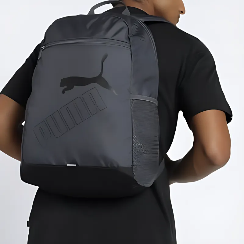 PUMA Polyester Backpack Regular Unisex Galaxy Gray-4