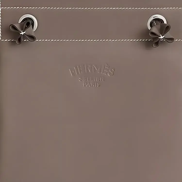 HERMES Aline Milo Lambskin Swift Calfskin Shoulder Bag Crossbody Bag Mini Women's Elephant Gray-1