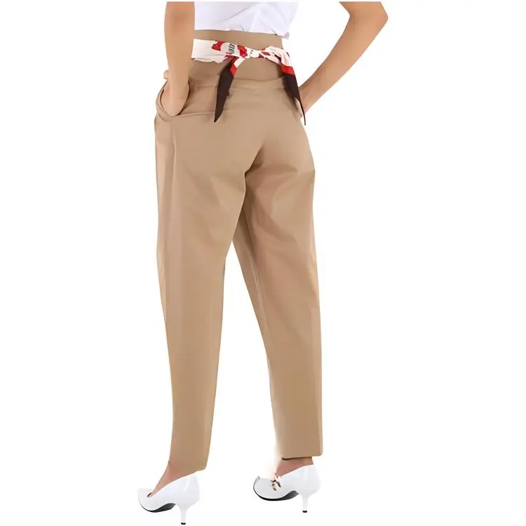 Burberry Casual Pants Women's Khaki-3