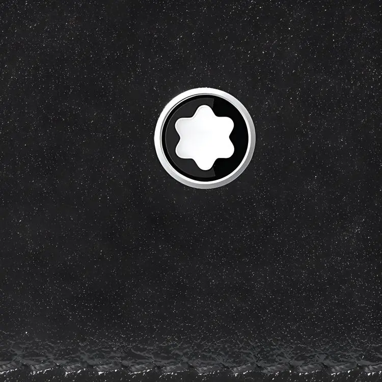 MONTBLANC Meisterstuck Cow Leather Card Slot Card Holder Men's Black-3