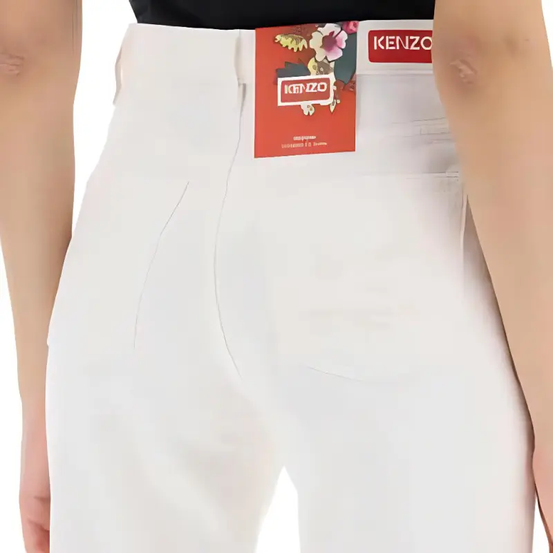 KENZO Mid rise Tapered leg Jeans-7