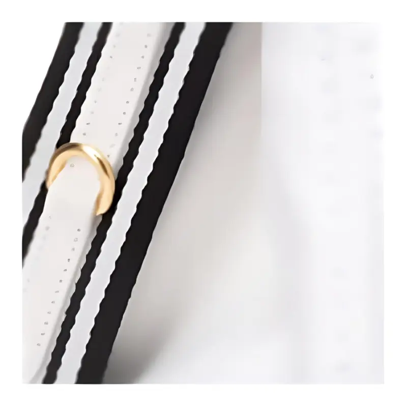 PRADA Canvas Canvas Bag One Shoulder Handbag Women's White-4