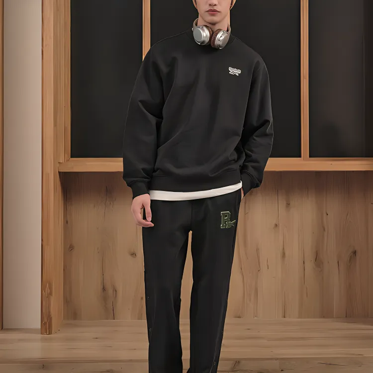 Reebok Sweatshirts Unisex Black-2