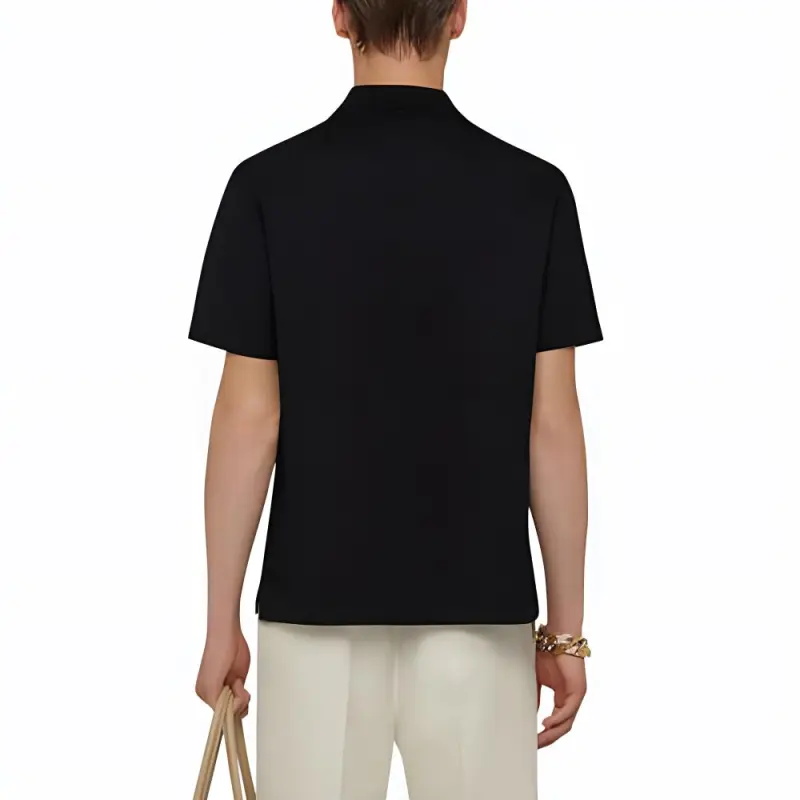 Givenchy Polo Shirts Men Black-2