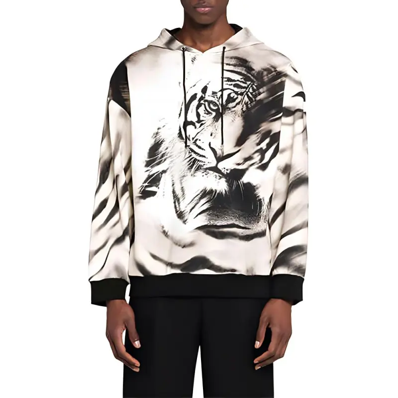 Roberto Cavalli FW24 Sweatshirt Men's Tin Gray-1