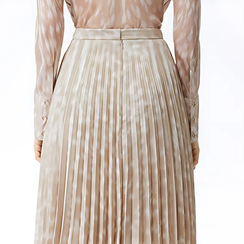 Burberry Casual Long Skirt Women's Yellow-5