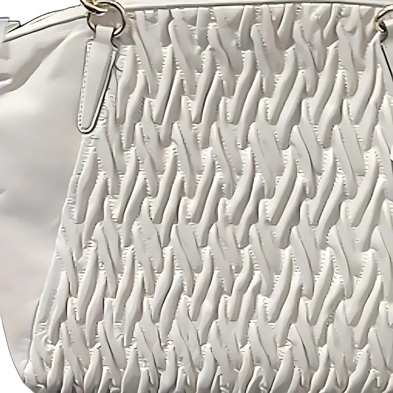 COACH Kelsey Cow Leather Dumpling Bag Handbag Shoulder Bag Women's White-2