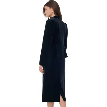 GOELIA Two Piece Skirt Sets Women's Black