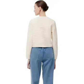 GOELIA Knitwear Women's Raw White