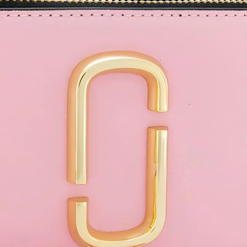 MARC JACOBS Snapshot Cow Leather Camera Bags Shoulder Bag Crossbody Bag Women's Pink-2