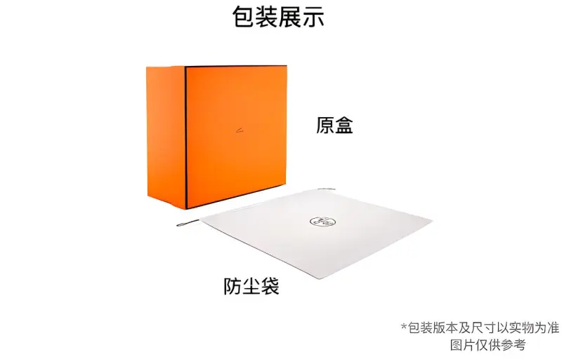 HERMES Polyamide Clutch Mini Women's Orange-4