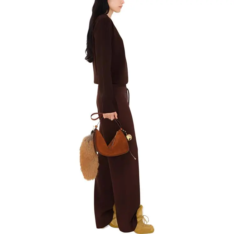 Burberry Casual Pants Women's Brown-3