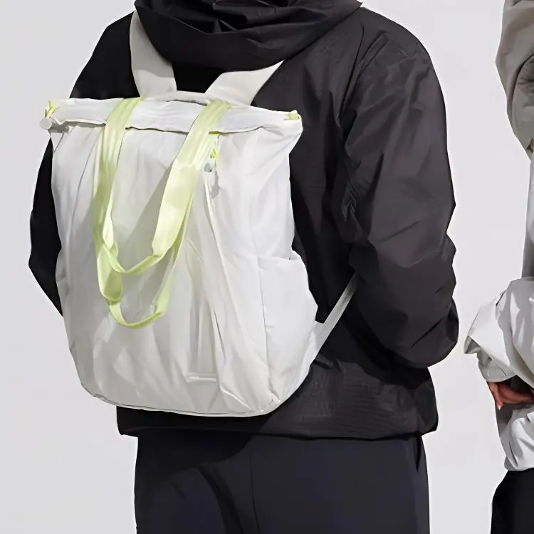 NATUREHIKE Polyamide Tote Bag Shopping Bag Backpack Shoulder Bag Regular Unisex Midnight Black/Light Ash Gray-6