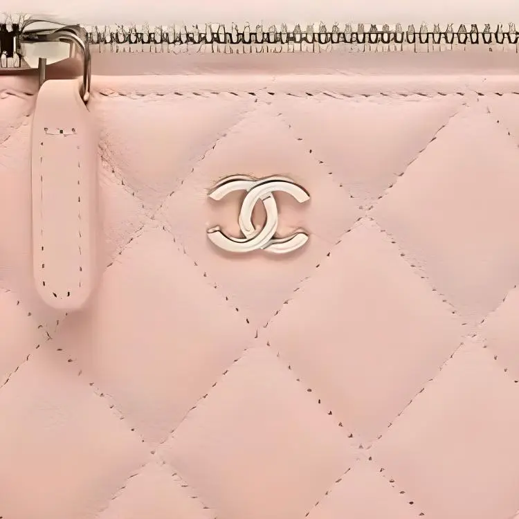 CHANEL Grain Cow Leather One Shoulder Box Bag, Crossbody Bag Women's Pink-4