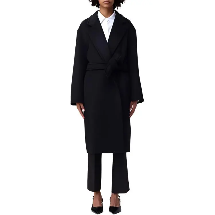 MaxMara Melinda Belted Long Sleeved Coat-2