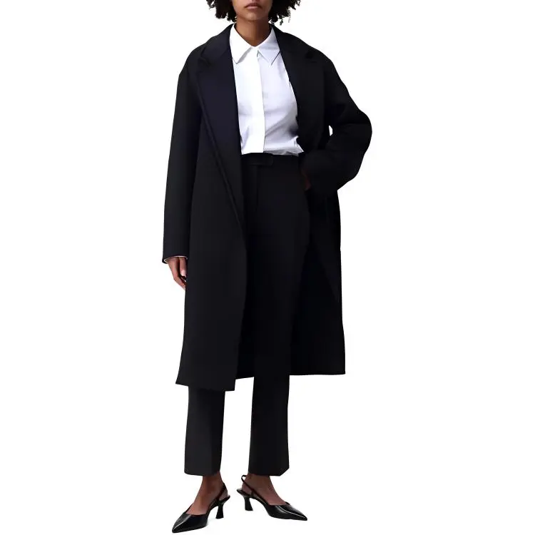 MaxMara Melinda Belted Long Sleeved Coat-3
