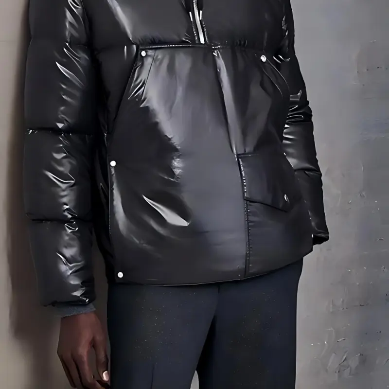 HERMES FW22 Down Jacket Men's Gray-4