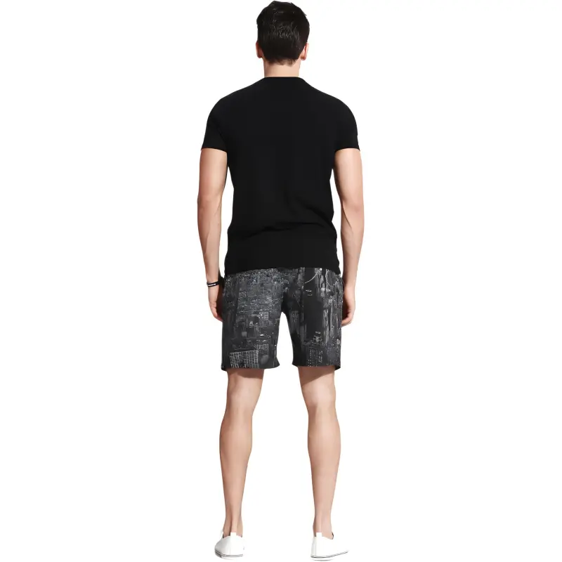 GAILANG Beach Shorts Men's Black-3