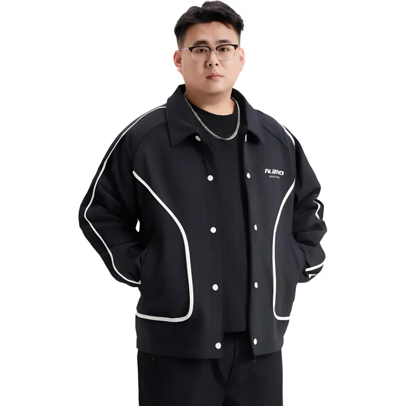 NBNO Jackets Coats Unisex Black-1