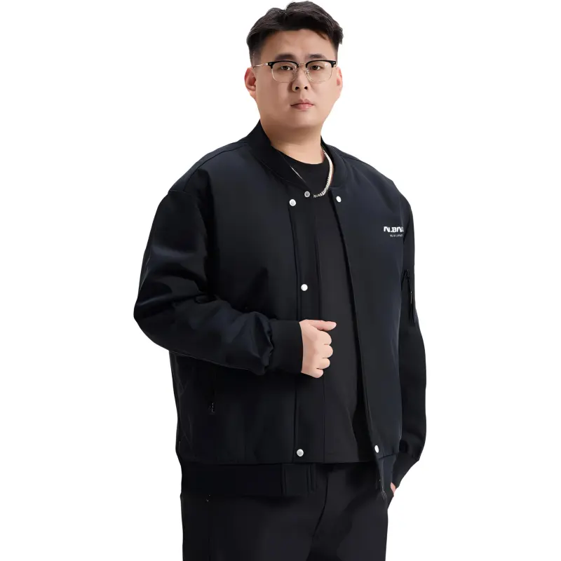 NBNO Jackets Coats Unisex Black-2