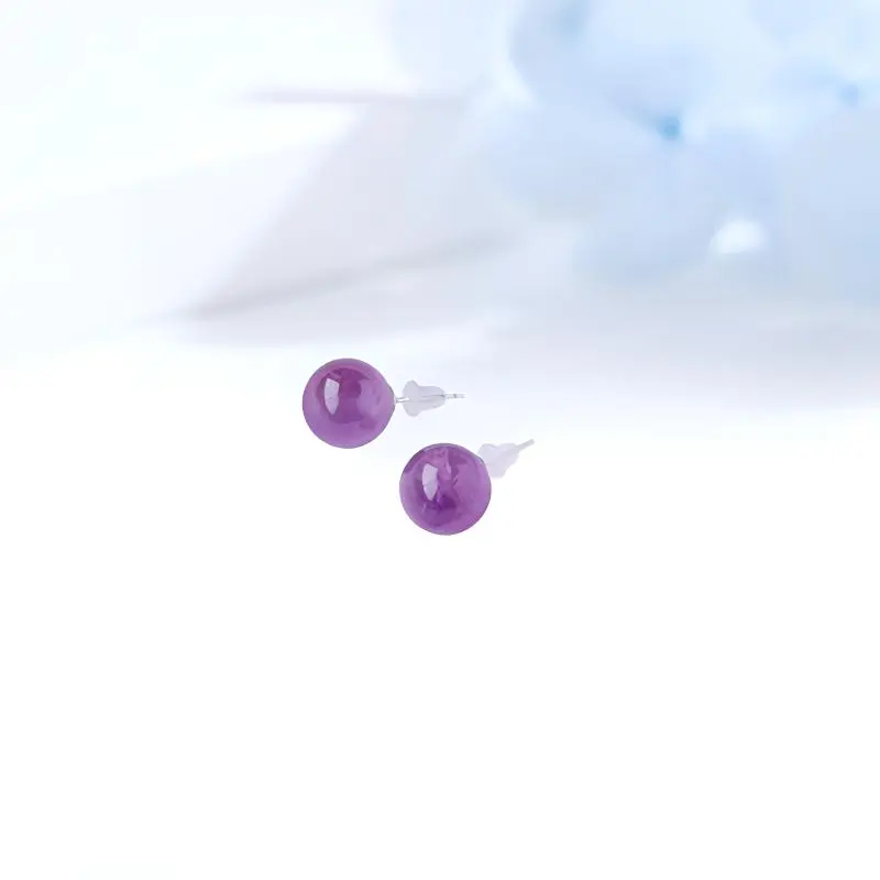 HOLLY RYAN Crystal Jade Stud Earrings Women's-2