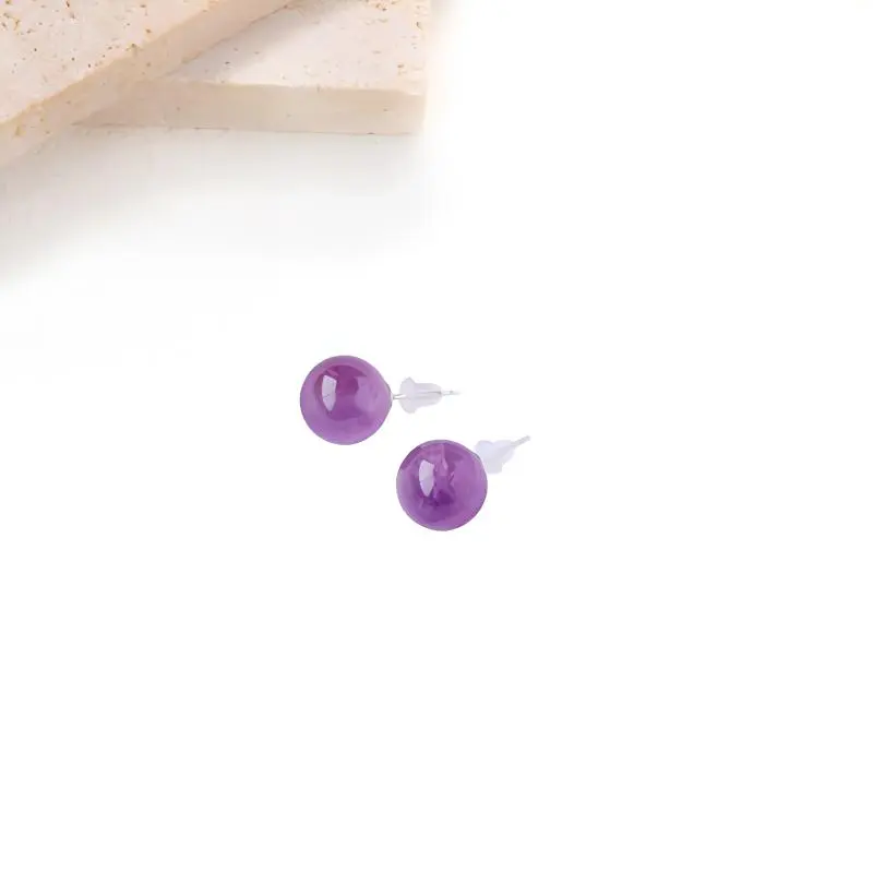 HOLLY RYAN Crystal Jade Stud Earrings Women's-3