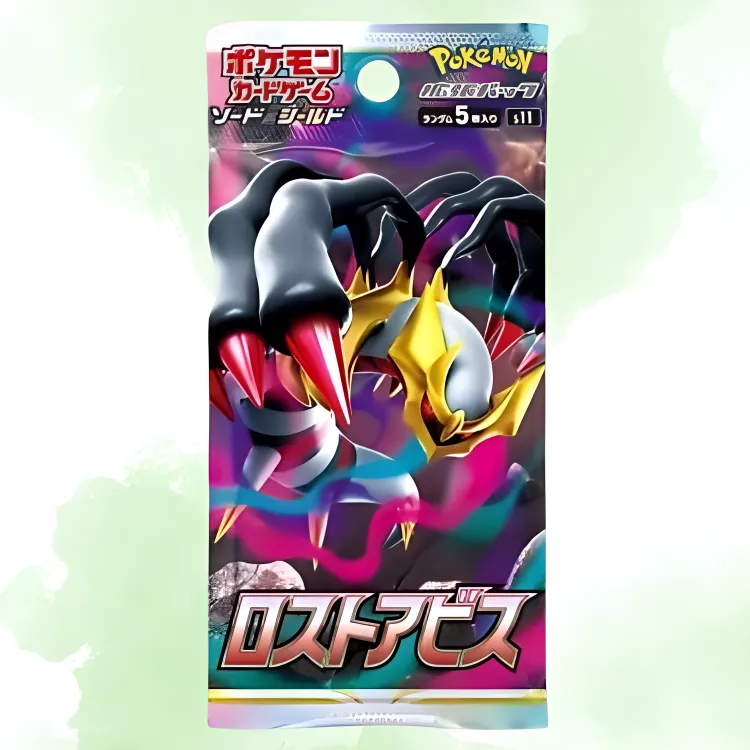 POKEMON PTCG Japan Version Expansion Pack Sword & Shield S11 Lost Abyss Scattered Pack Battle Cards One Package-2