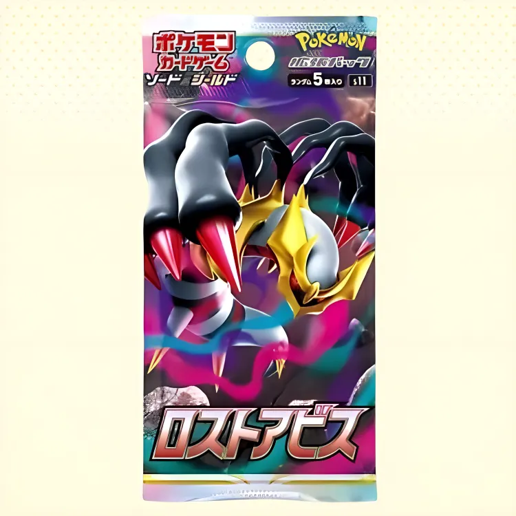 POKEMON PTCG Japan Version Expansion Pack Sword & Shield S11 Lost Abyss Scattered Pack Battle Cards One Package-1