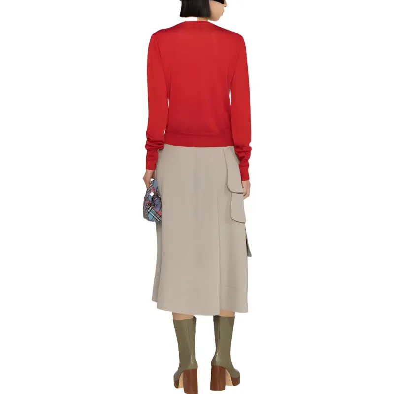 Vivienne Westwood SS23 Sweater Women's Red-2