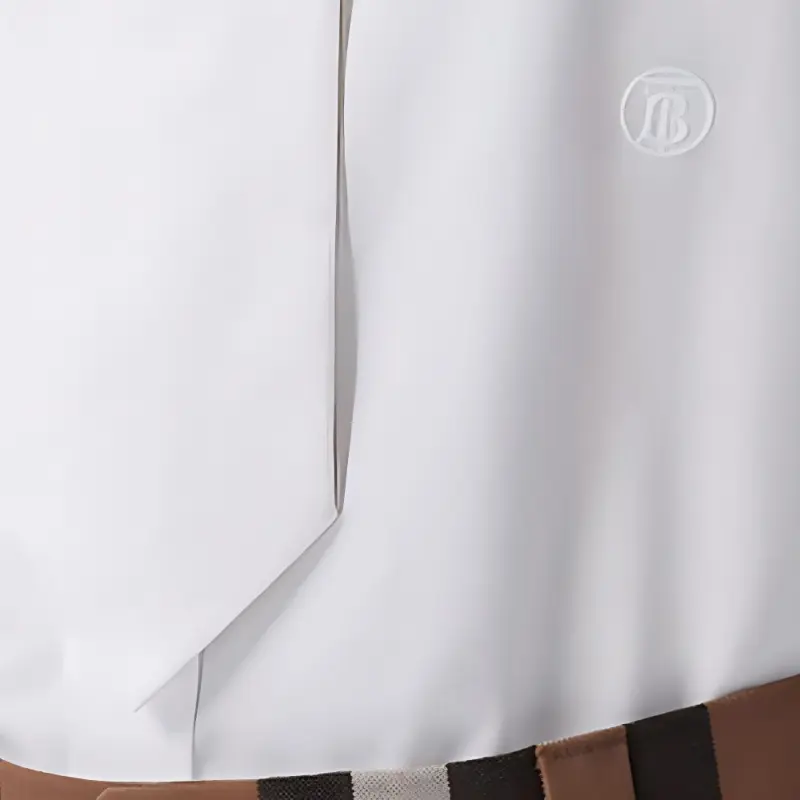 Burberry Shirts Men White-4