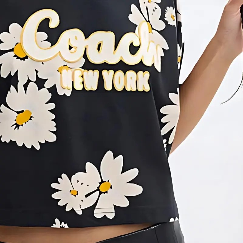 COACH SS24 T-Shirt Women's Black-4