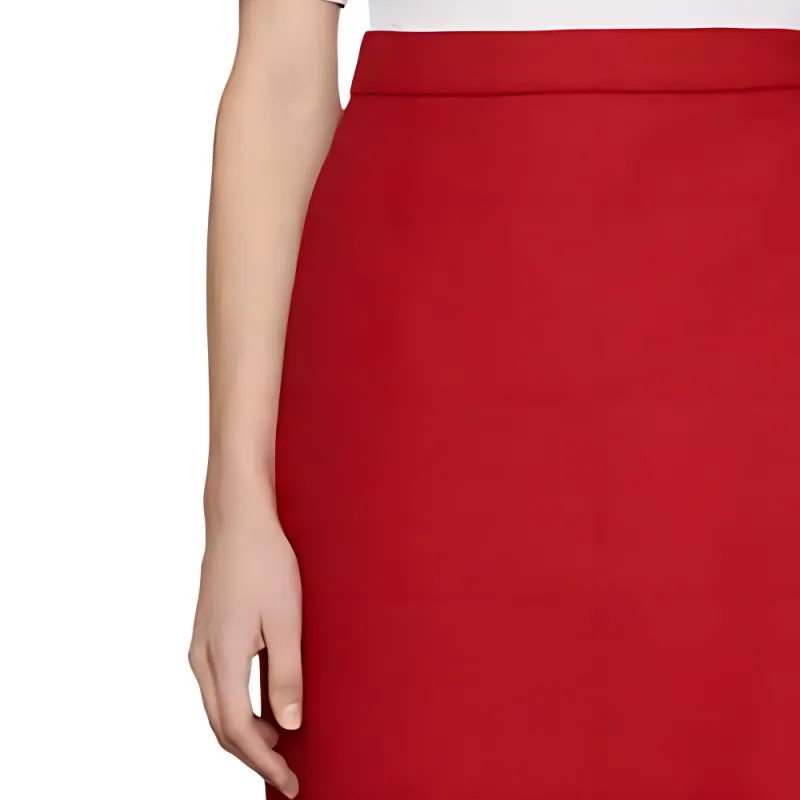 GUCCI FW23 Casual Long Skirt Women's Red-4