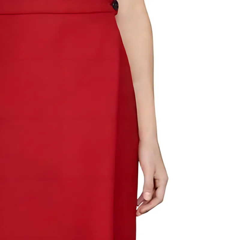 GUCCI FW23 Casual Long Skirt Women's Red-5