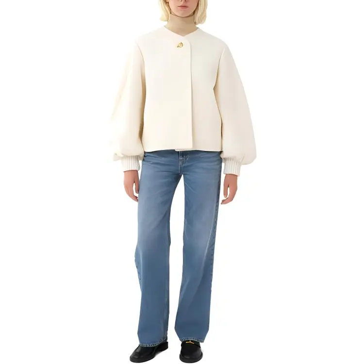 Chloé Balloon sleeve Cropped Jacket-1