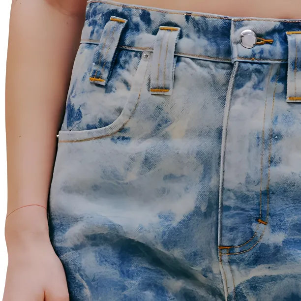 ECKHAUS LATTA Cloud Baggy Jeans-2