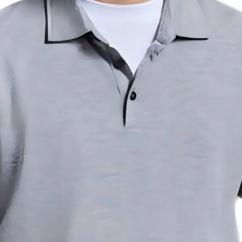 HUGO BOSS FW24 Polo Shirt Men's Gray-3