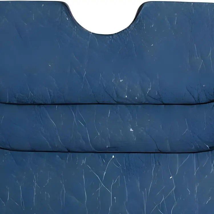 Acne Studios Leather Card Holder Large Size Women's Denim Blue-4