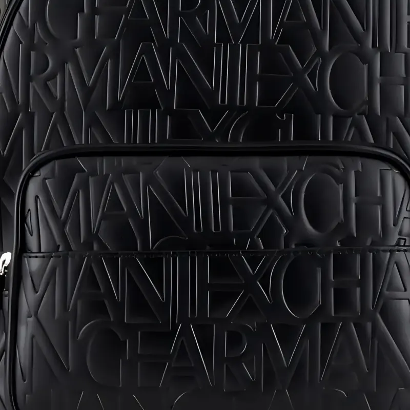 ARMANI EXCHANGEAE Polyester With Polyurethane Backpack Trumpets Women's Black-4