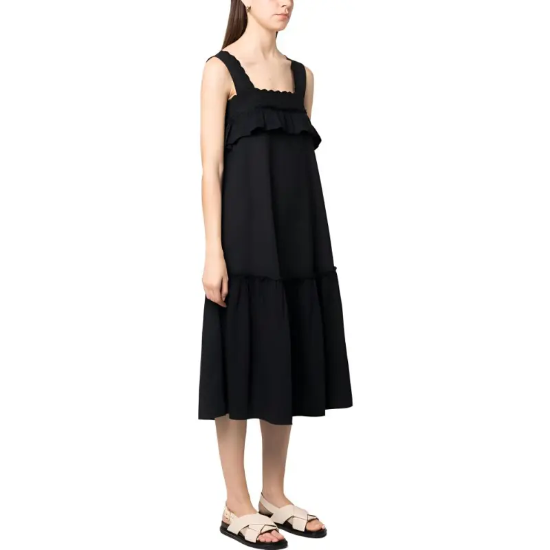 Polo Ralph Lauren Sleeveless Dress Women's Black-3