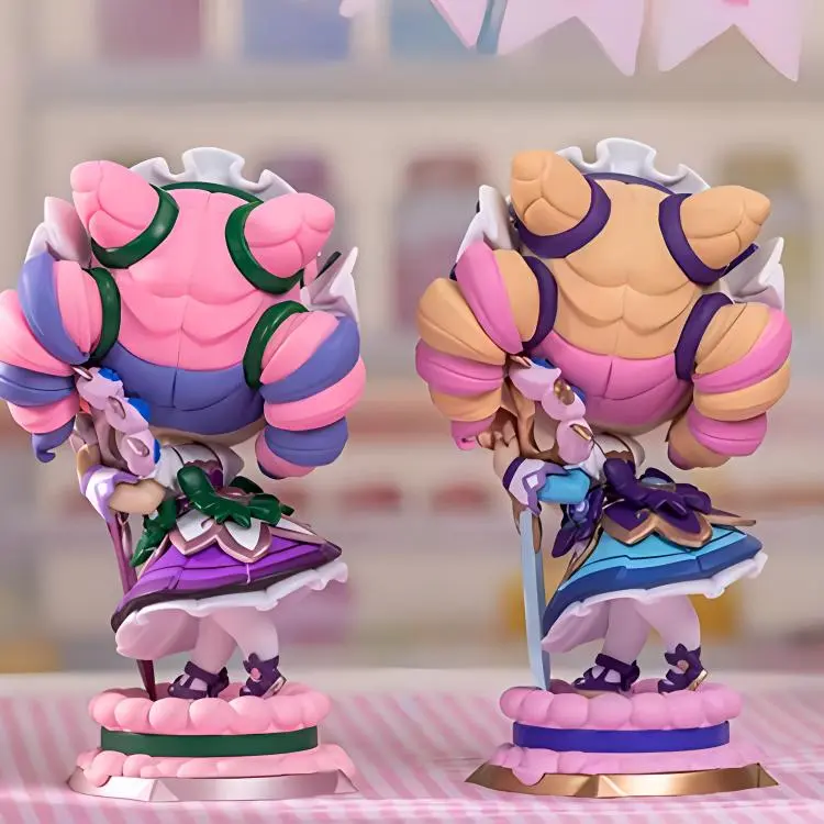 LEAGUE OF LEGENDS Coffee Sweetheart Gwynne Regular Edition & Vanilla Cappuccino Colorful Edition Chibi Figures-3