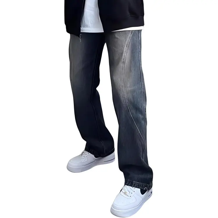 TESTUNG Jeans Men's Blue Shades-12