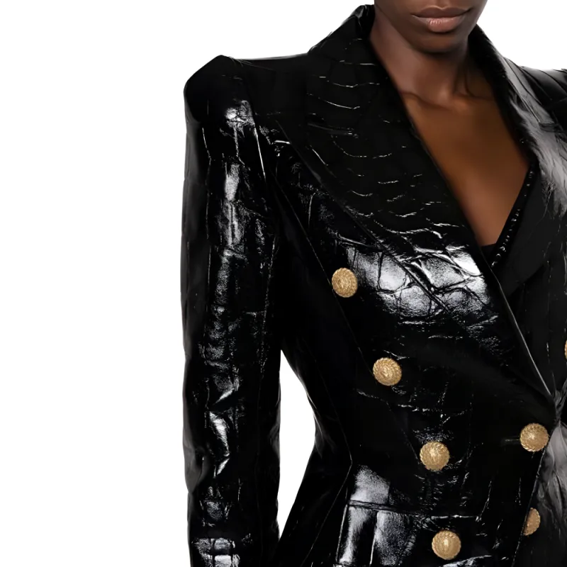 BALMAIN Jackets Women's Black-4