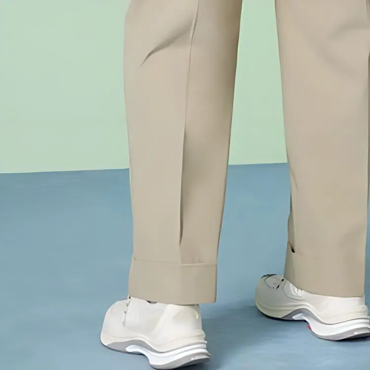 GUCCI FW23 Casual Pants Men's Beige Yellow-3