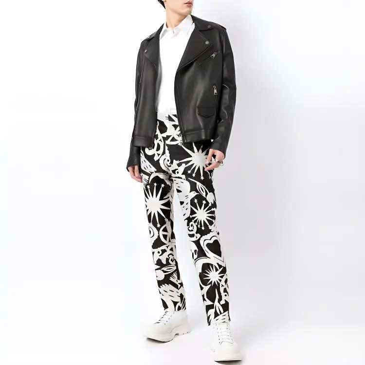 Alexander McQueen Casual Pants Men Black-1