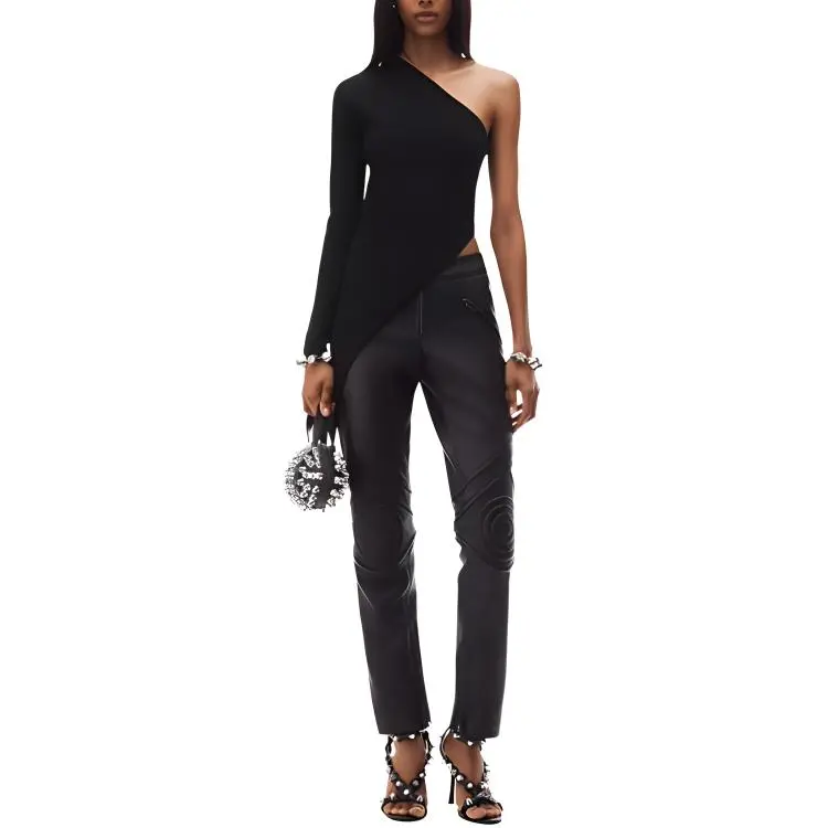 Alexander Wang One Shoulder Asymmetric Top-1
