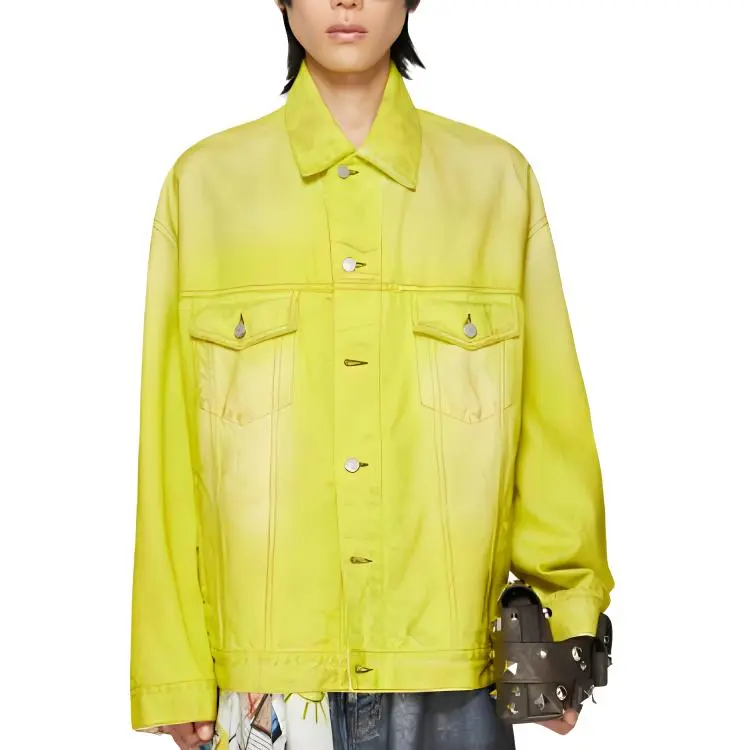 Acne Studios SS24 Jacket Unisex Neon Yellow-2