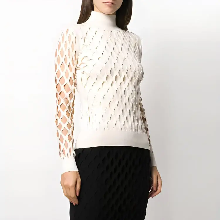 FENDI Sweaters Women's White-3