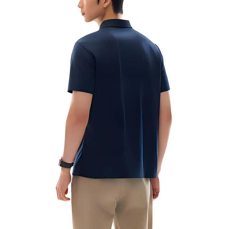 Anta Variety Training Collection Polo Shirt Men's Midnight Blue-3