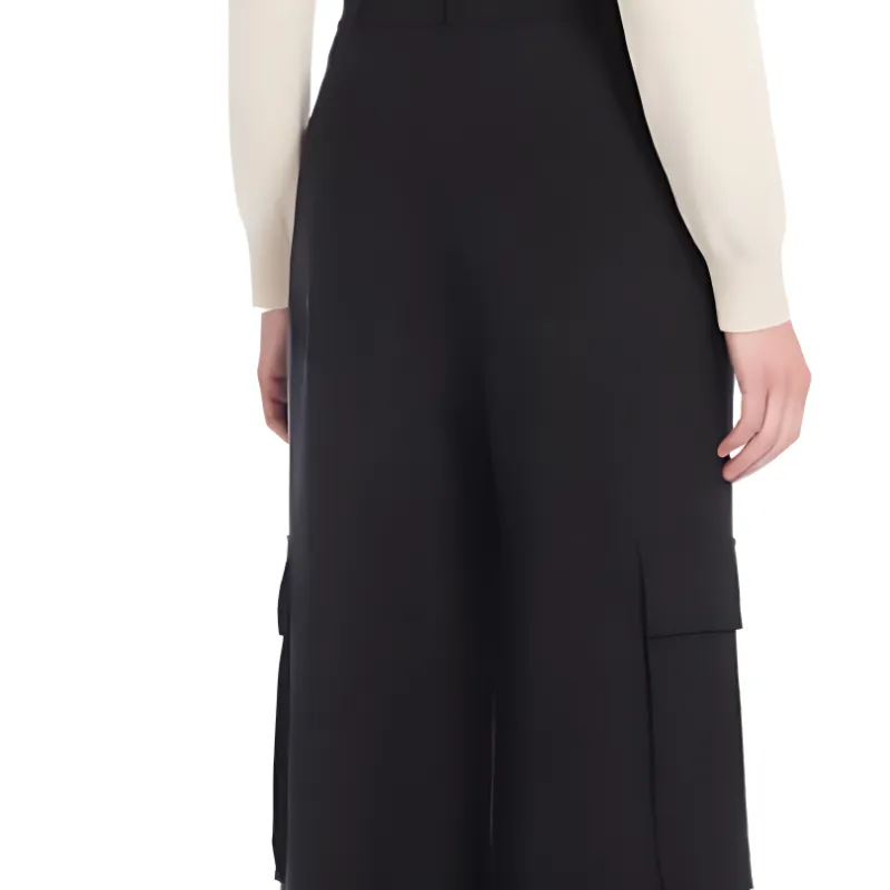 MaxMara Studio Ghiera Straight Leg Trousers-3